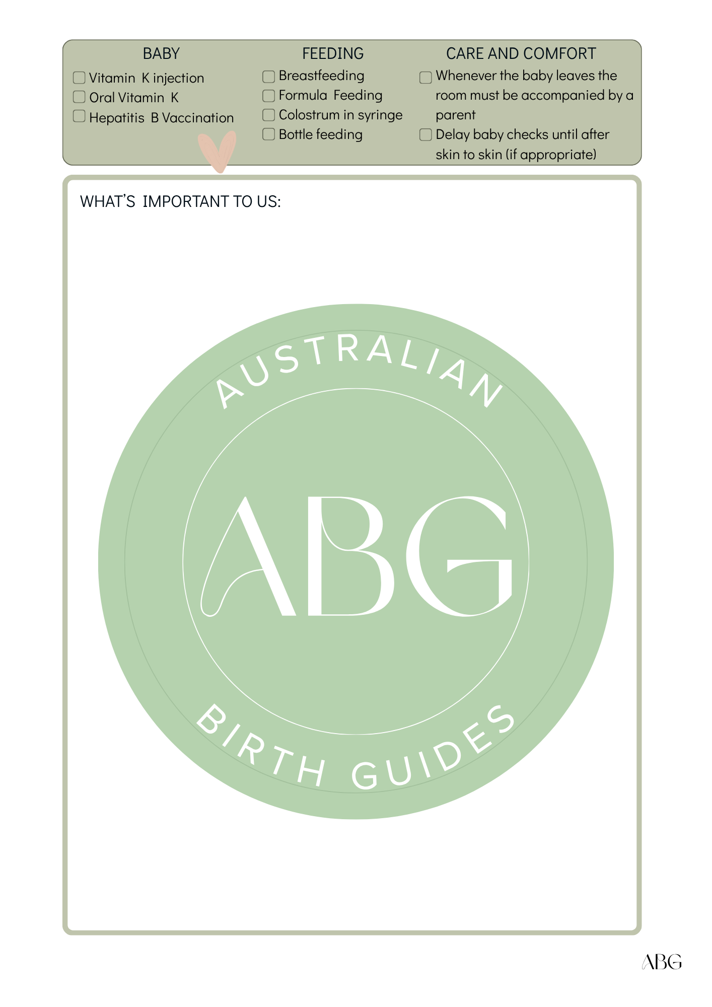 Birth Guide
